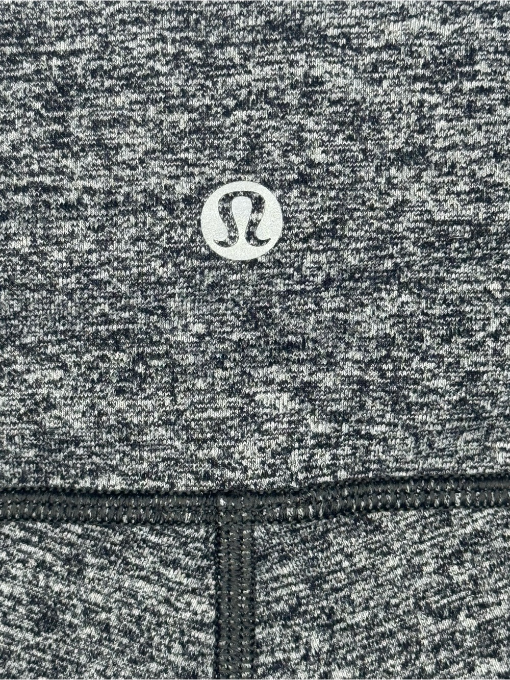 Lululemon Wunder Under High-Rise Tight 28” Heathered Black Woman’s Size 6 - Picture 4 of 6
